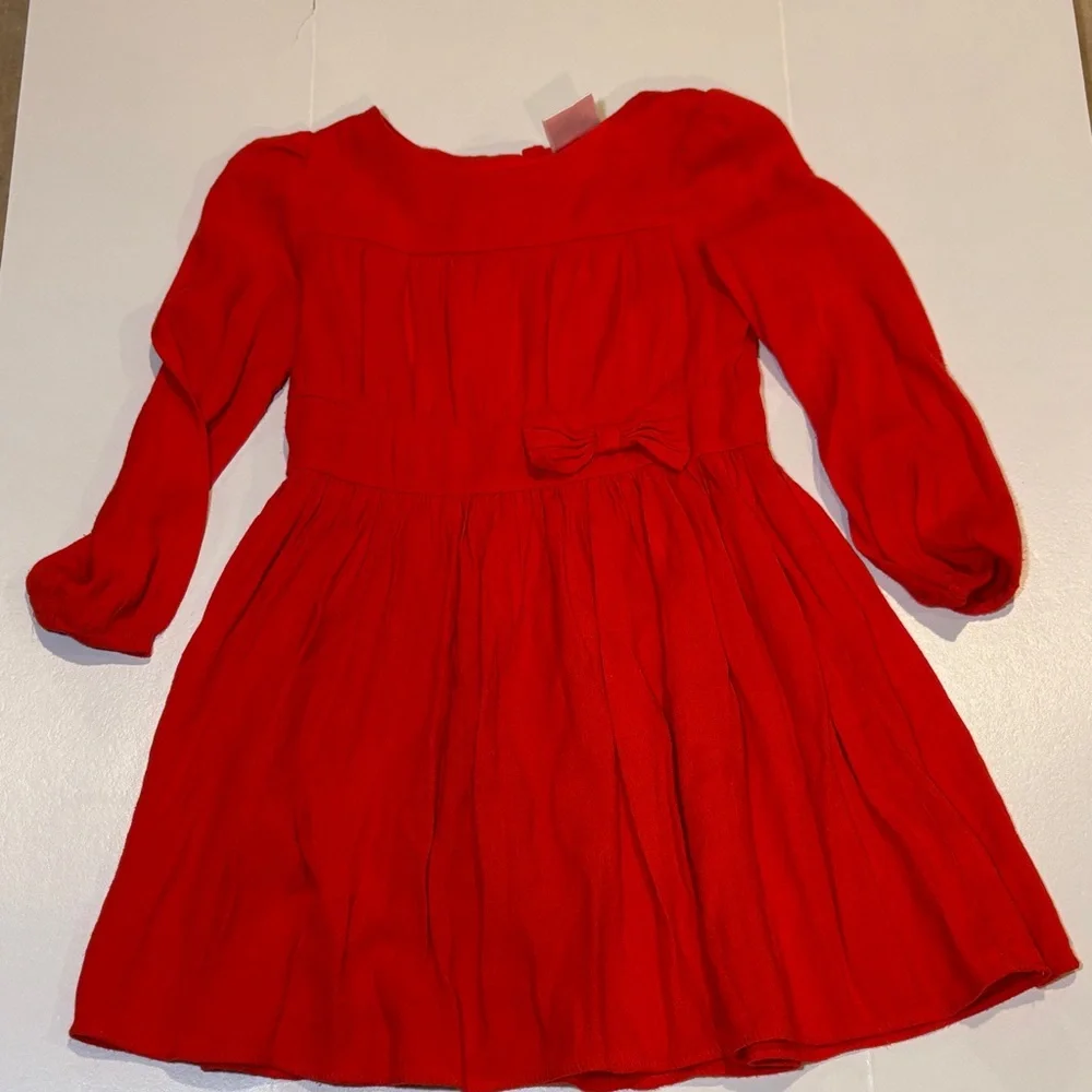 Charming Kids Casual Dresses in Blue and Red